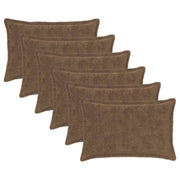 Federa 6 pcs HOUTEN Marrone Chiaro 40 x 60 cm 917697