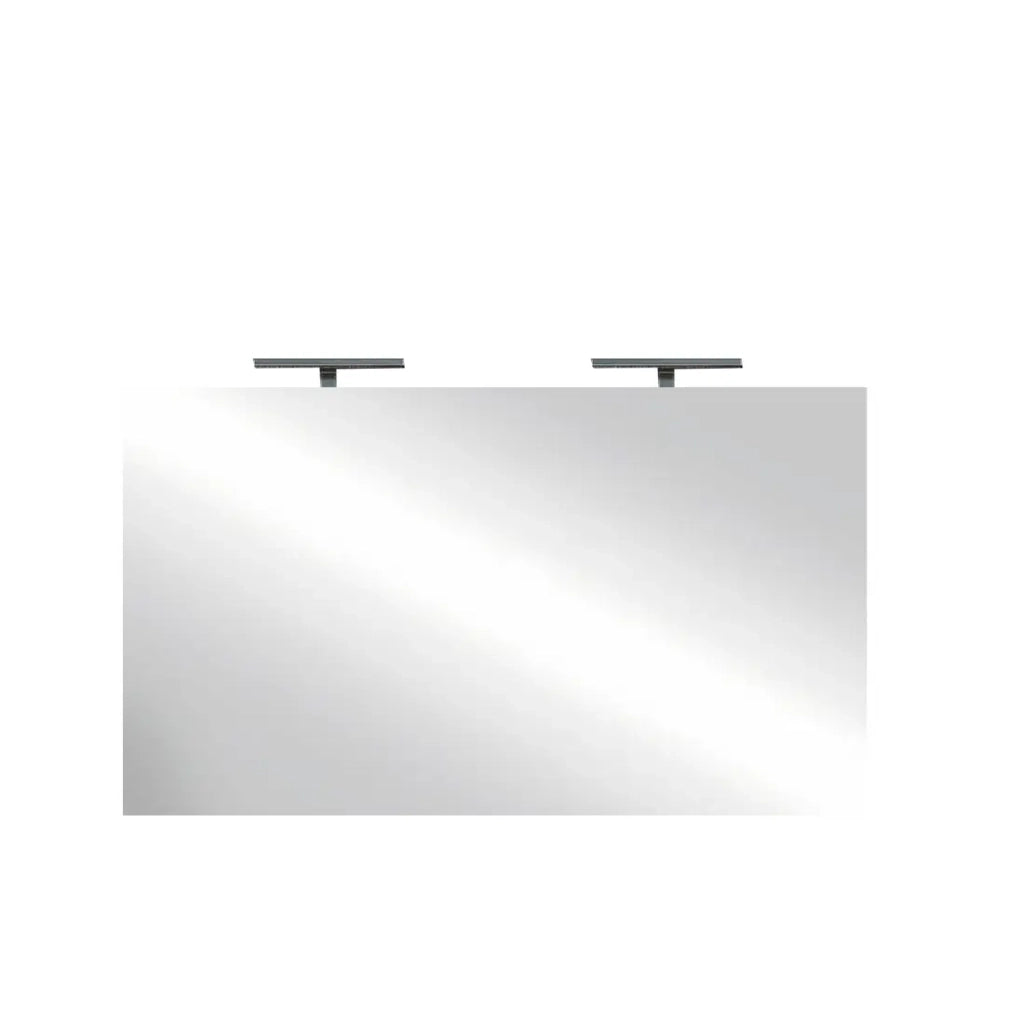 Specchio design con 2 led, 120x75 cm, collezione KUBRICK