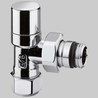 DETENTORE D'ARREDO A SQUADRA CROMATO  3/8 x 2419     ARTECLIMA