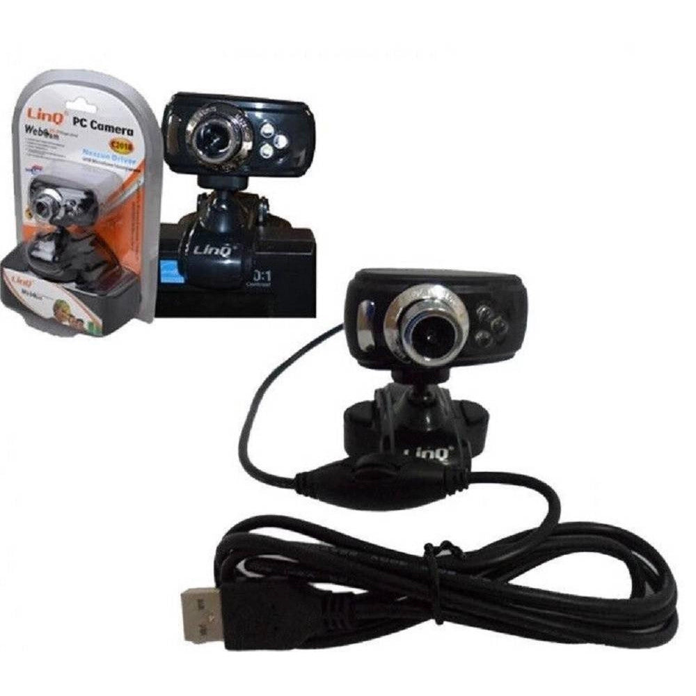 Trade Shop - Web Cam Usb Con Microfono Incorporato Mega Pixel C2018 Classe Energetica A+ Pc -