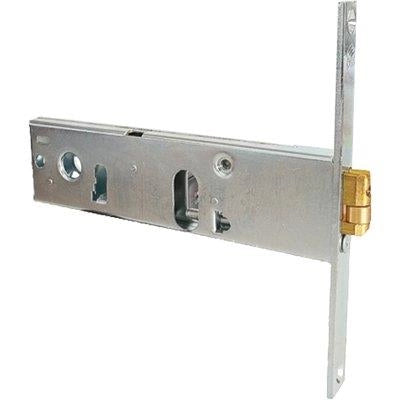 SERRATURA METALLO INFILARE 44160 CISA  B.Q ZINC F.MM 16 F.OVALE RULLO H.MM 44 E.MM 80 M2