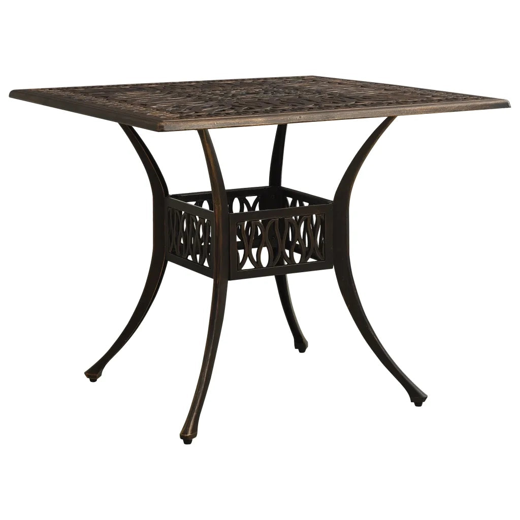 Set da Bistrot 3 pz in Alluminio Pressofuso Bronzo 3070586
