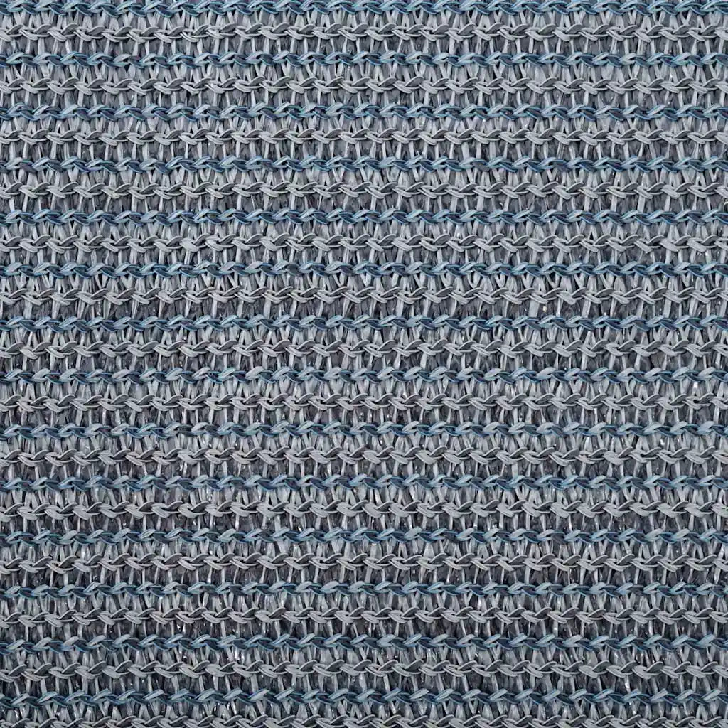 Tappeto da Tenda Blu e Grigio 200 x 200 cm Polietilene 42000165