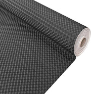 Tovaglia Pvc Proteggi Tavolo Mollettone 140x30 cm Morbido Antiscivolo Antimacchia Antiurto Nero