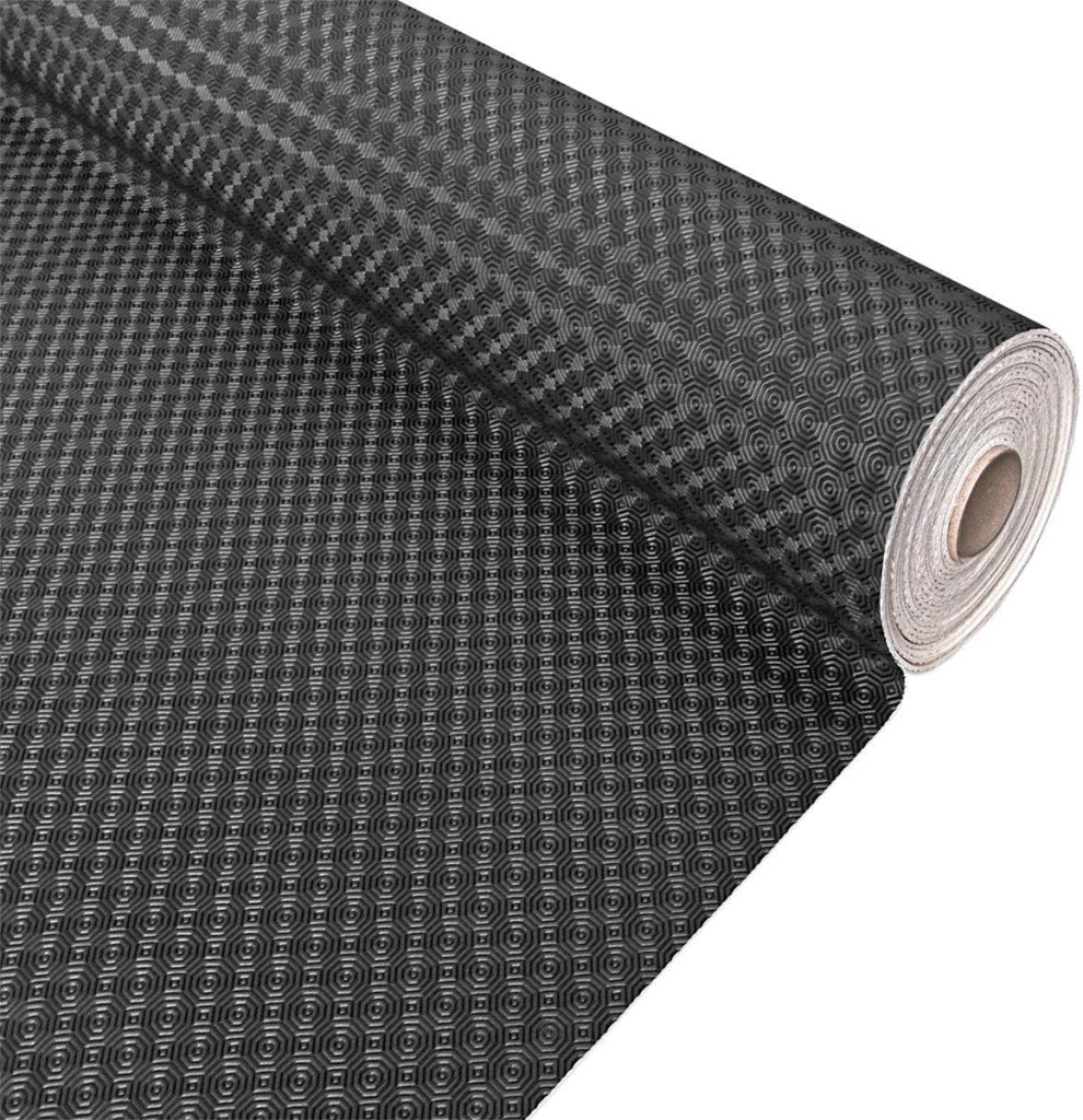 Tovaglia Pvc Proteggi Tavolo Mollettone 140x30 cm Morbido Antiscivolo Antimacchia Antiurto Nero