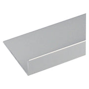 PROFILO PER FAI DA TE ANGOLARE TIPO 'L' mm 15 x  10 x  1 - mt 2 col.argento- 10 pezzi  - UNIKO