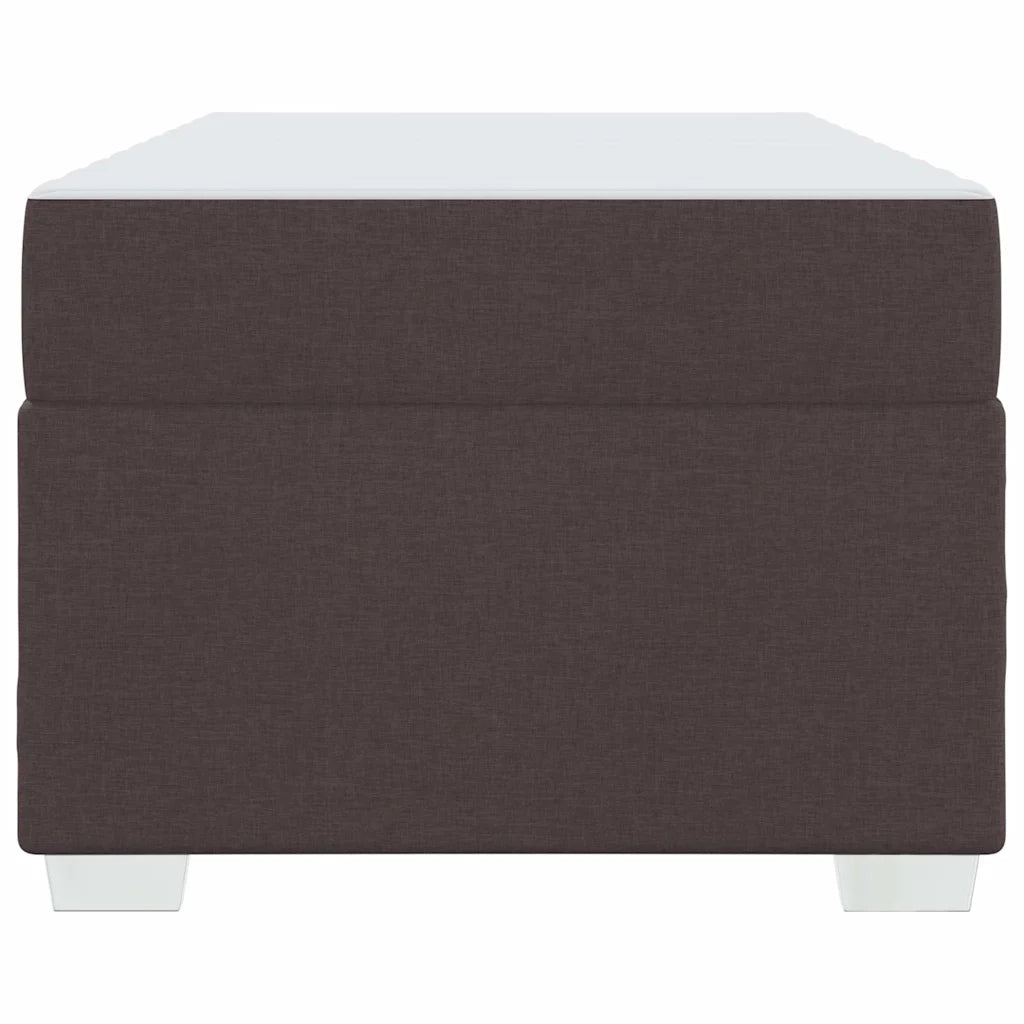 Struttura del letto Marrone Scuro 90 x 190 cm Tessuto 3399155