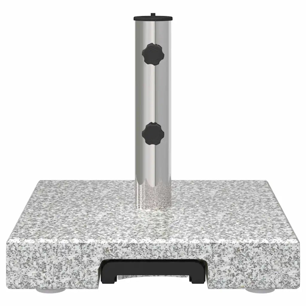 Base per ombrellone-Supporto per ombrellone Grigio 41 x 41 x 37 cm Granito