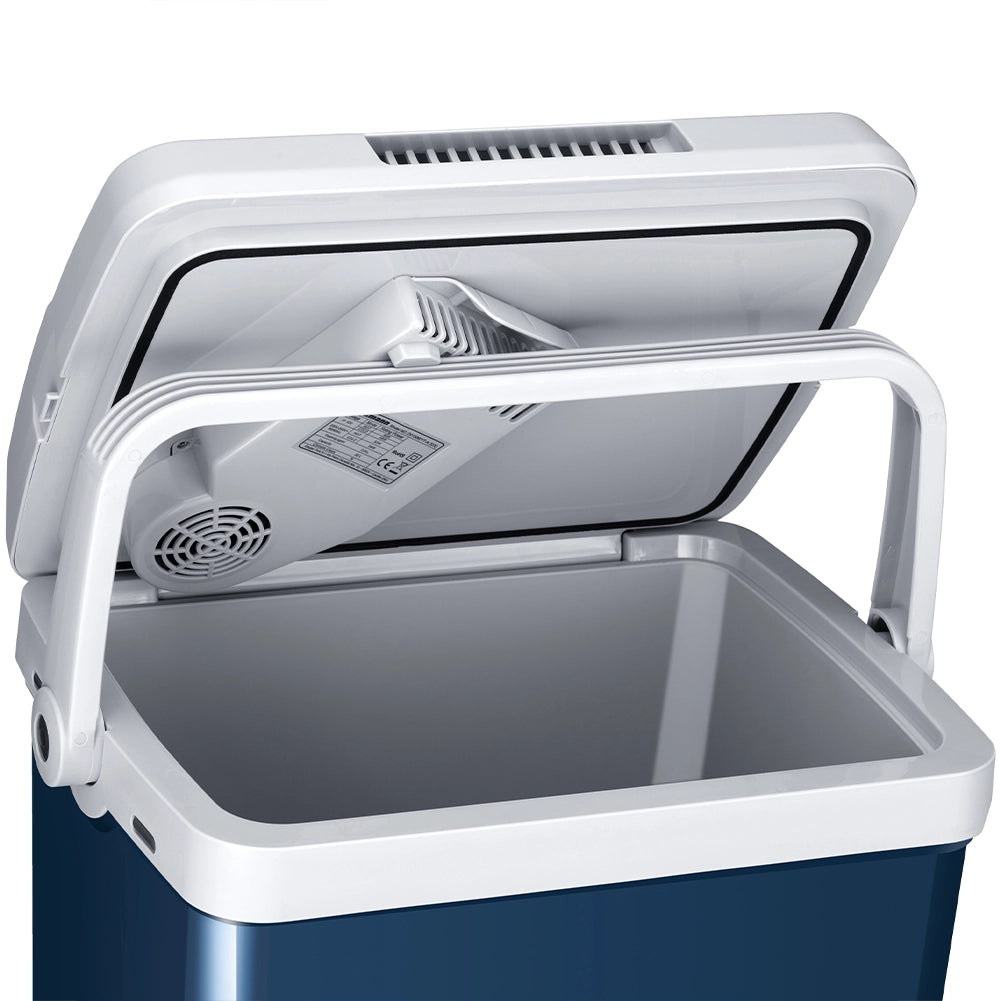 Frigorifero Elettrico Portatile 32 Litri Caldo e Freddo Blu Spina 230V e 12V