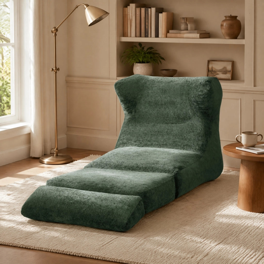 DIVANO Singolo Design Unico Verde in schiuma