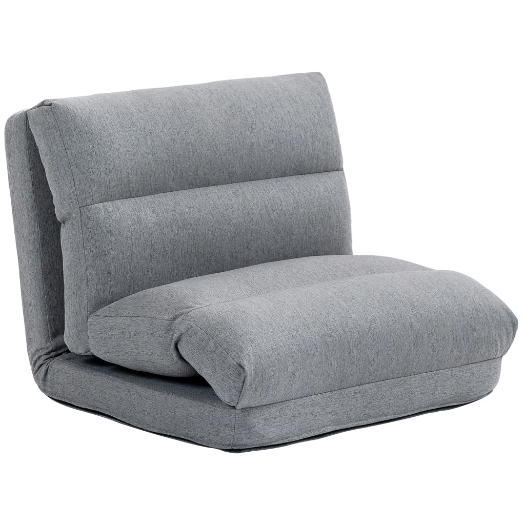 Poltrona letto reclinabile ¨C Minimal ¨C grigio 70x72x56 cm