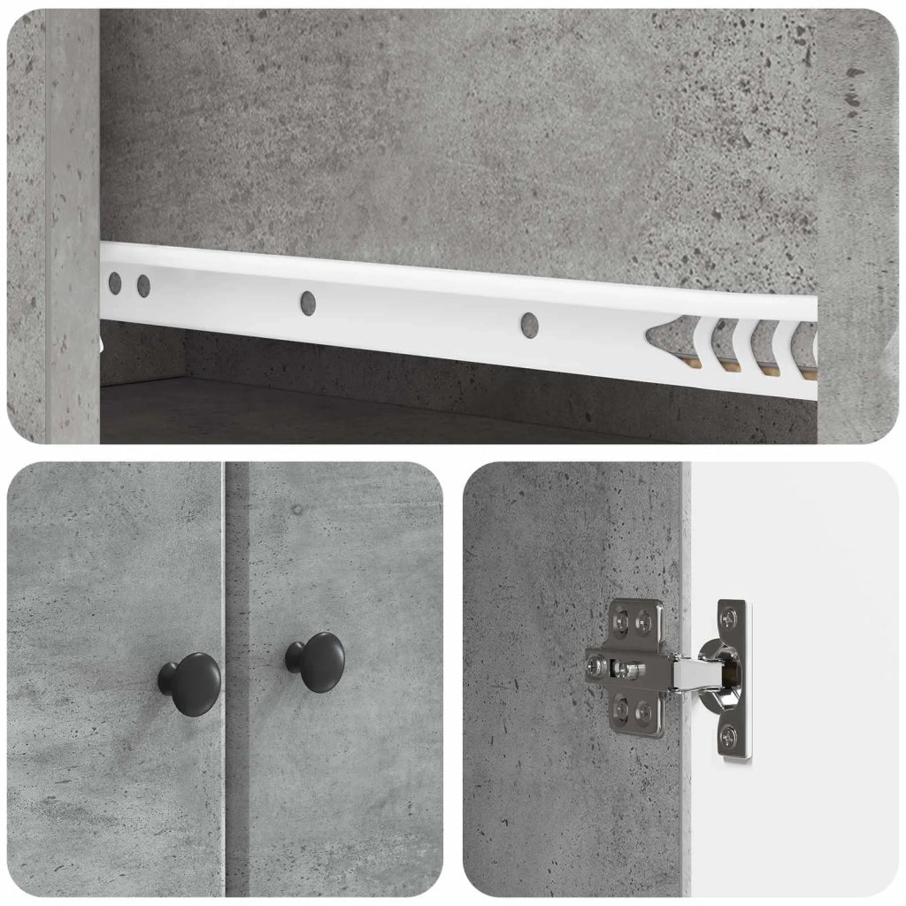 2 pcs Grigio Cemento 3416910