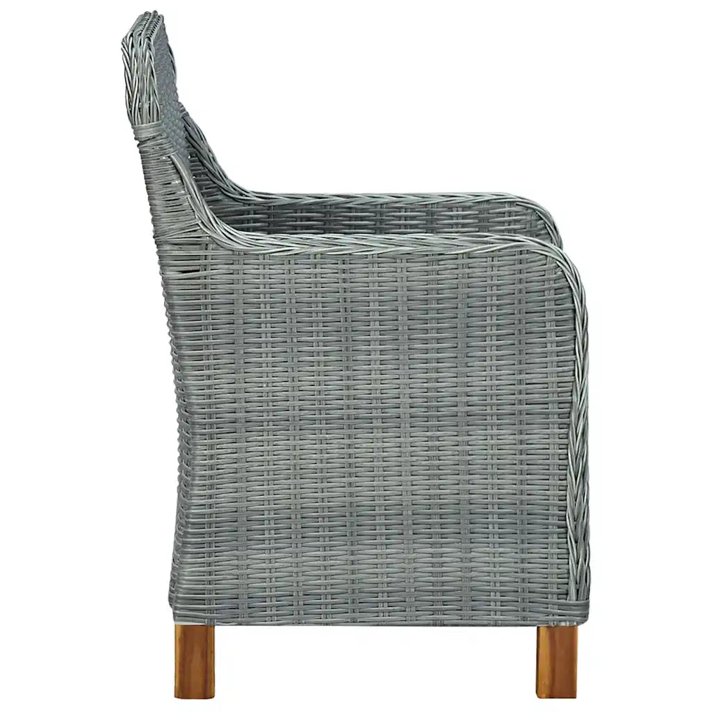 Set da Pranzo da Giardino 9 pz Grigio Chiaro 3067940