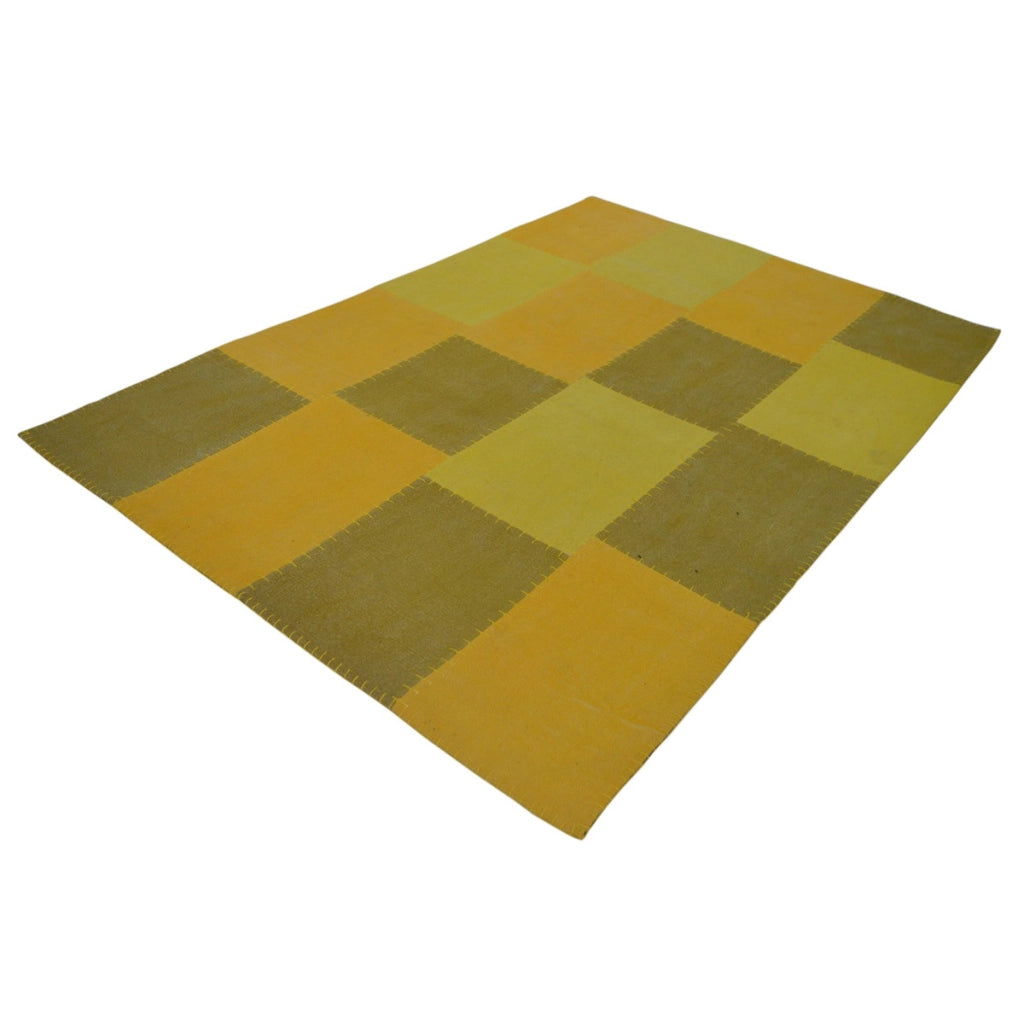 Tappeto Vintage Lyrical 100 in cotone lavorato a mano