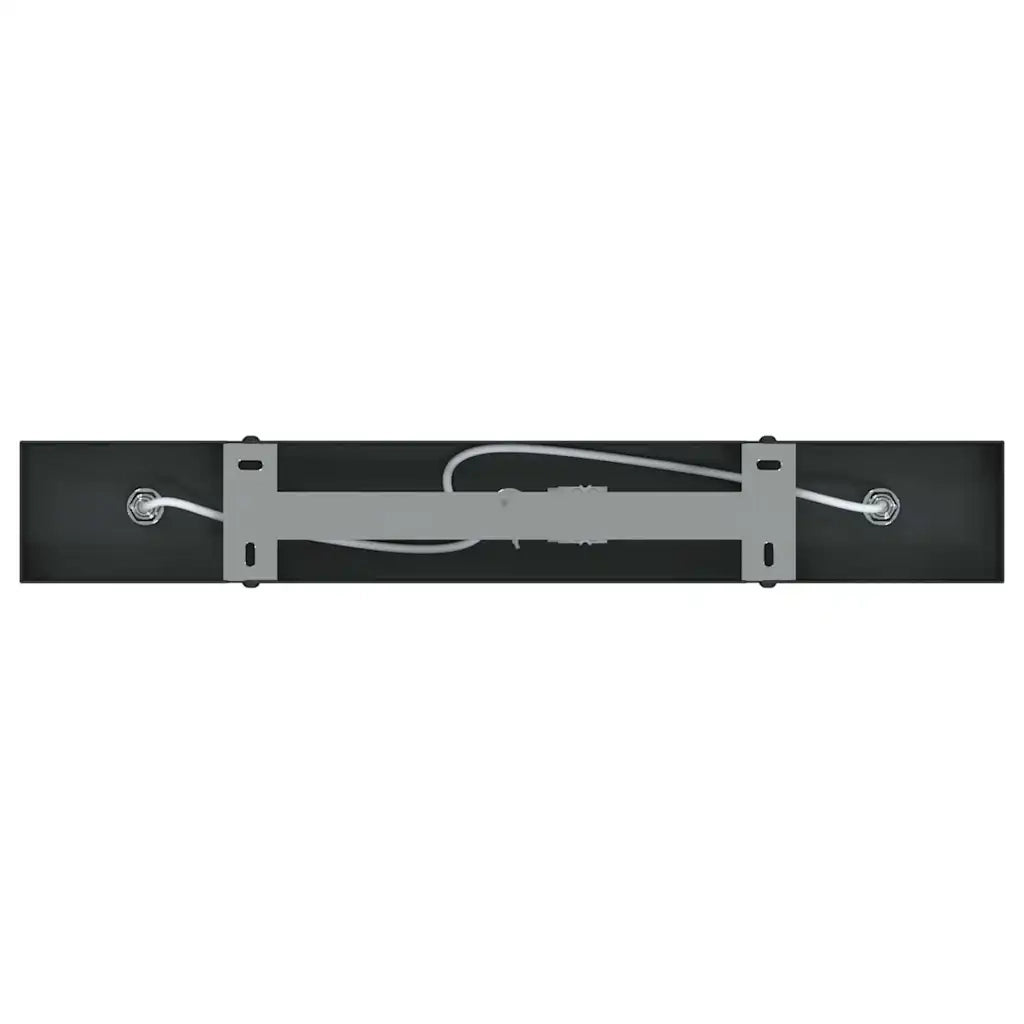 Faretto da soffitto Nero 38 x 6 x 16 cm Metallo 4108197