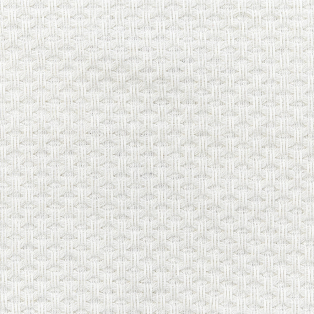 Copriletto in cotone bianco 220 x 240 cm con balza decorativa Camera da letto