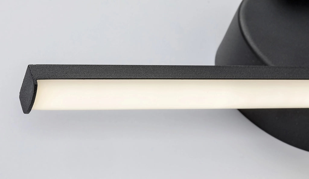 Applique LED minimalista 8W nera Sabira 71122 Rabalux