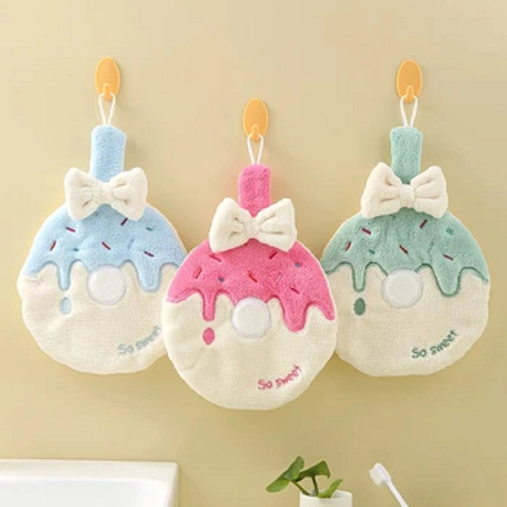 Trade Shop - Asciugamano Assorbente Salvietta Asciugatura Rapida Stile Dolci Per Cucina Bagno 10775 -