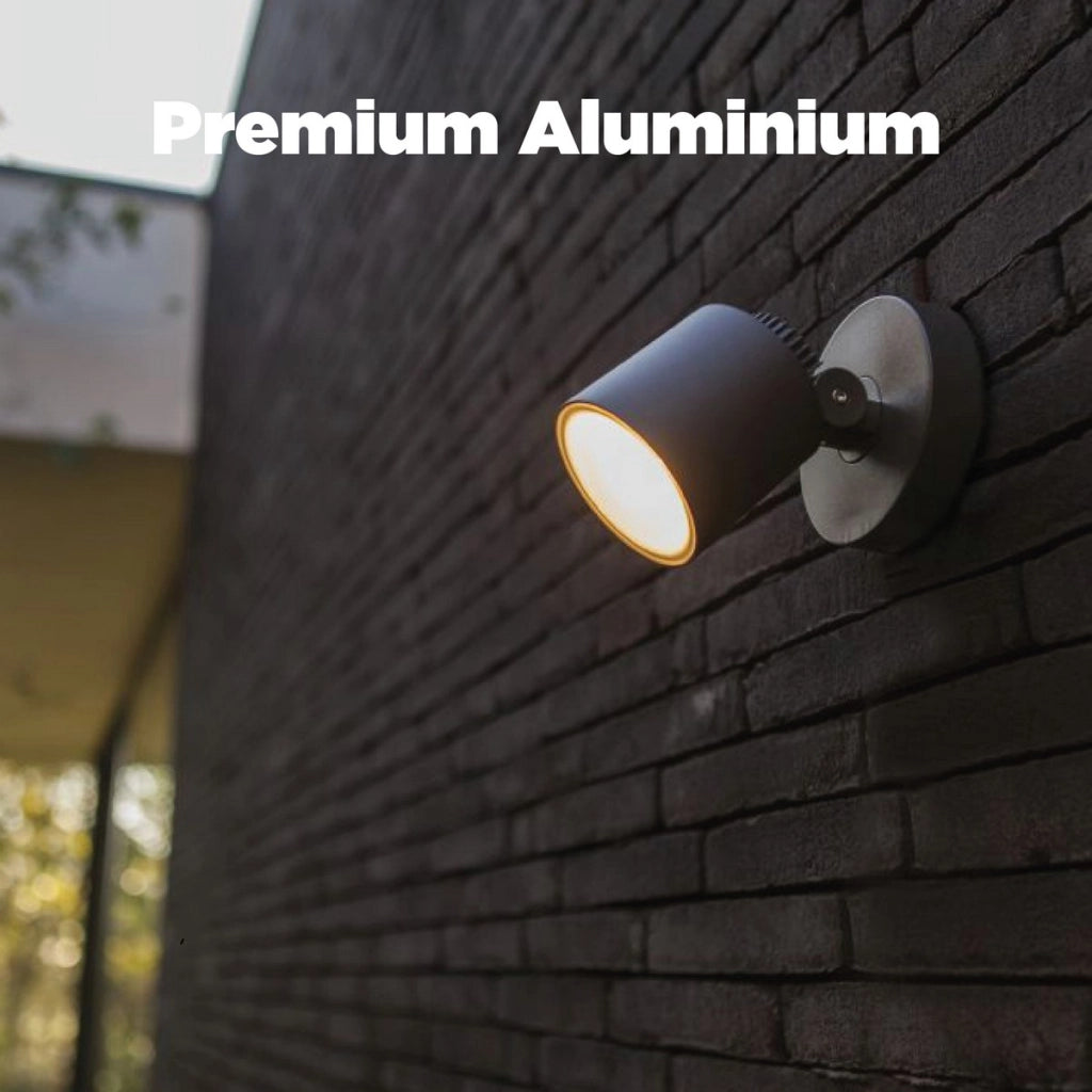 Applique esterna Explorer LED 5W antracite IP54 Lutec