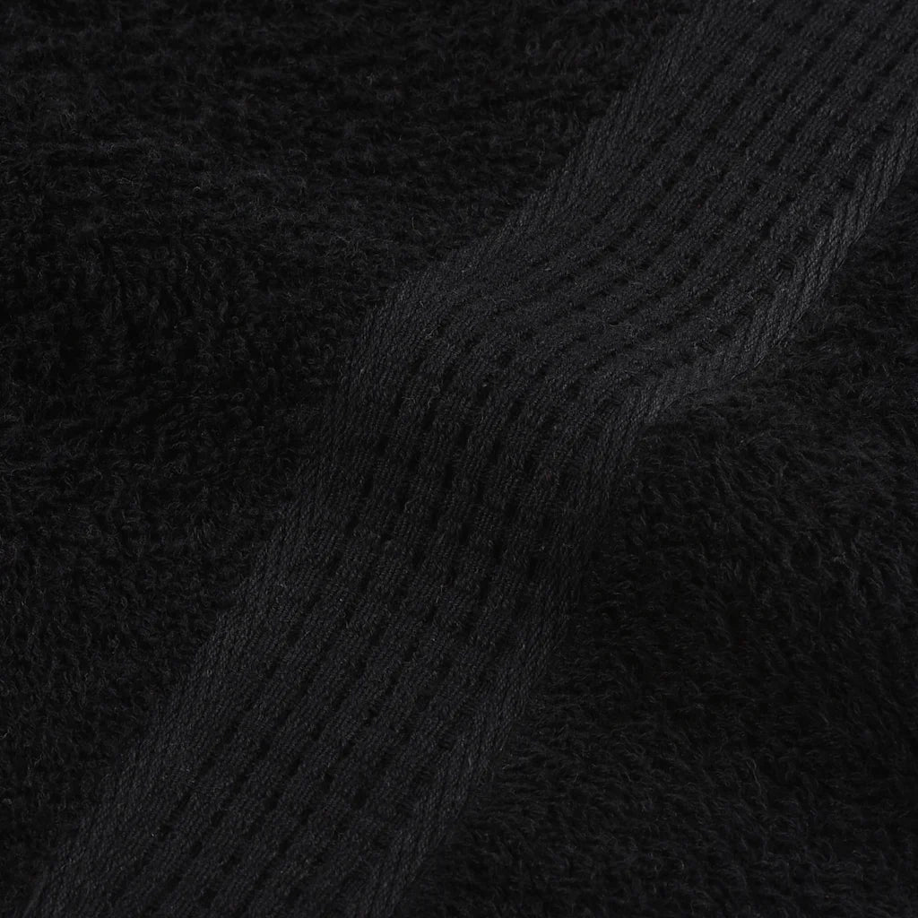 Asciugamani da bagno FROGN 10 pz | Teli per bagno Nero 100x150 cm 360 g/m2