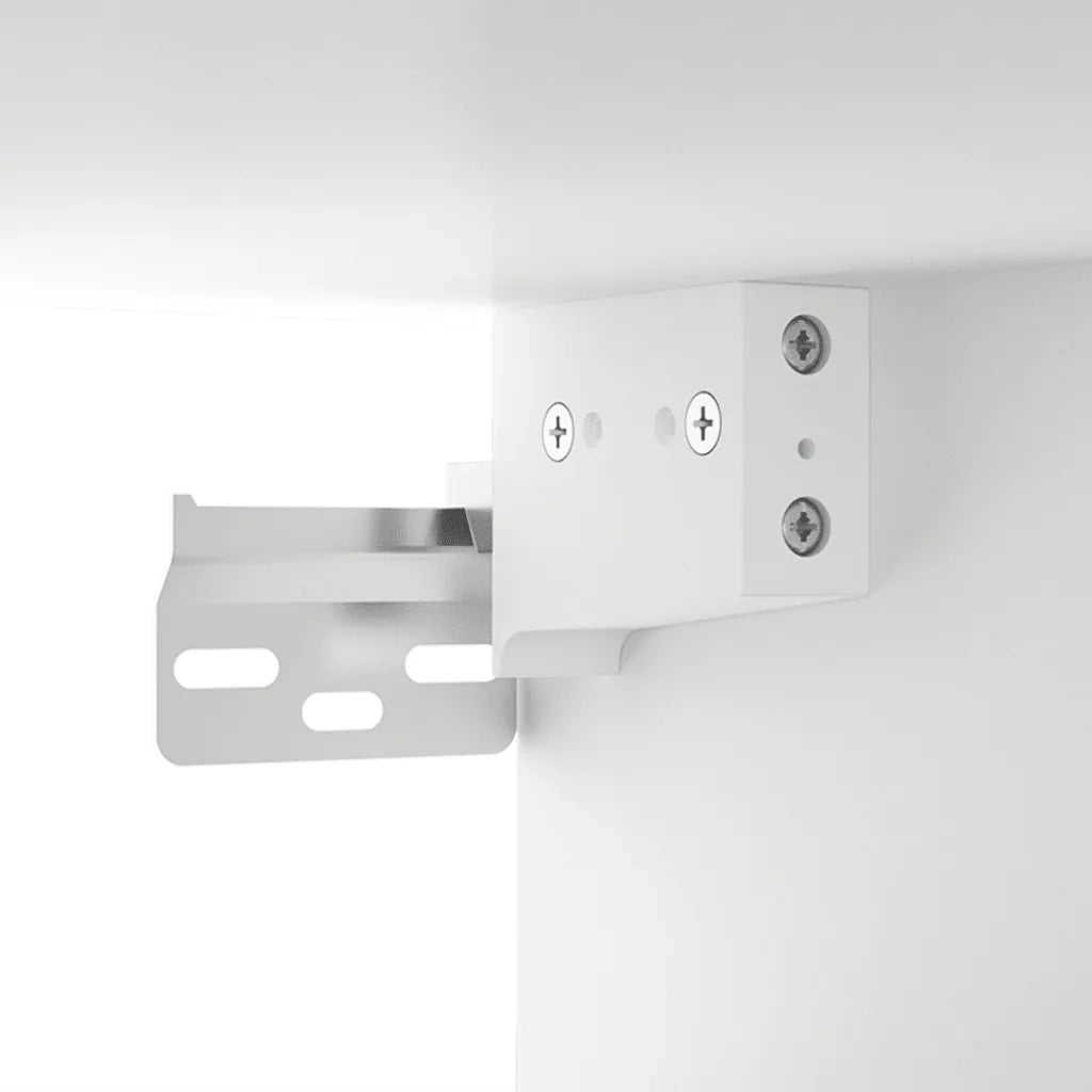 Comodino a Muro Bianco 34x30x20 cm 811376