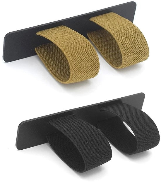 Bevestigazioni per zaini universali - Cinture elastiche di fissaggio - Accessori per l'esterno - 2 pezzi - Duraturo - Piattaforma stabile - Cinture per zaini