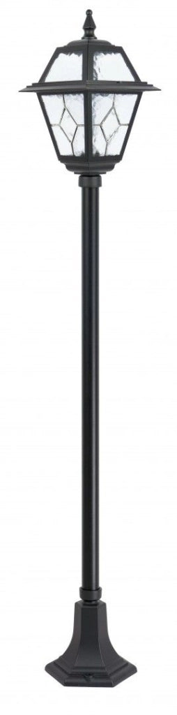 Lampione da esterno retrò 160cm E27 nero IP43 SU-MA