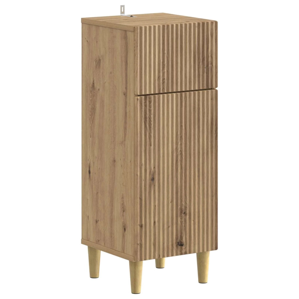 Set di Mobili da Bagno da 4 Pezzi ARNHEM Rovere Artigianale 3417935