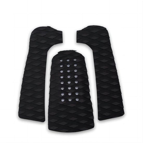 Pattino di Trazione Antiscivolo - 3 Pezzi - Impermeabile - Leggero - Alta Elasticità - Pattino per Surfboard