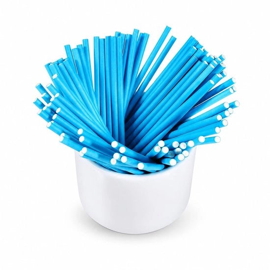 100 Sticchi per Cake Pops Colorati da 10cm