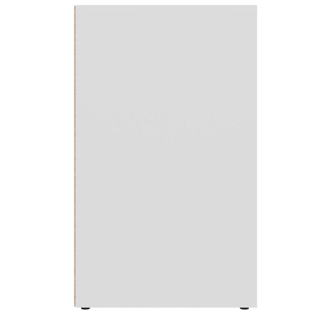 Scarpiere 2 pz-Set di 2 Scaffale per scarpe Bianche 52,5x30x50 cm