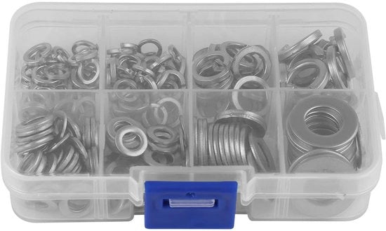 Set di Spazzole in Acciaio Inossidabile - Completo in Scatola - Kit Assortito M5 M6 M8 M10 - 200 Pezzi per Fai da Te