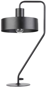 Lampada da tavolo nera loft Vasco E27 15W Sigma Lighting