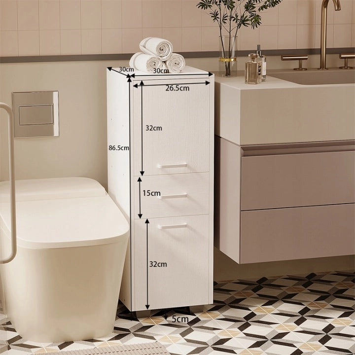 Armadio funzionale con cassetto moderno loft 86 cm