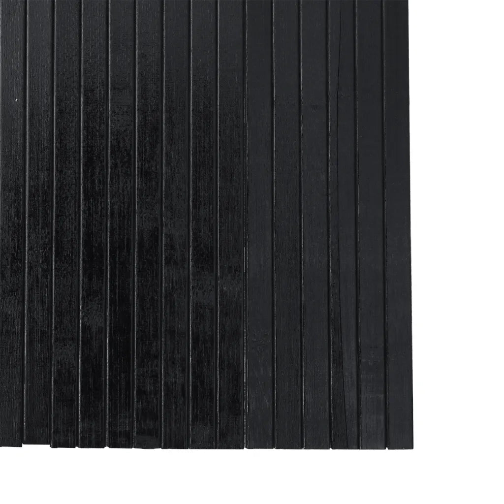 Divisorio Ambienti | Divider per stanze | Paravento Nero Larghezza 250 cm Altezza 165 cm in Bamb¨´