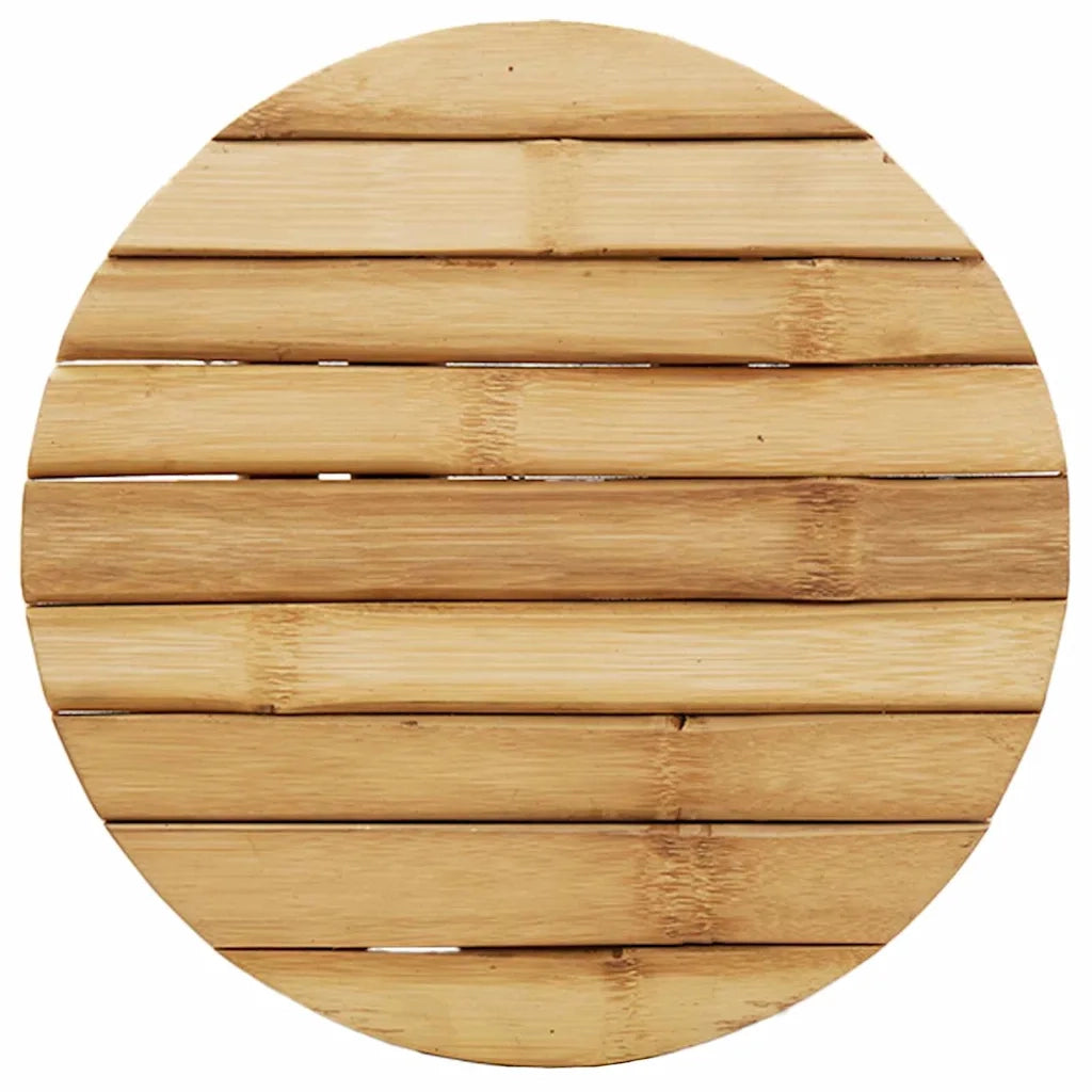 Pouf Bambù Naturale 30 x 30 x 36 cm Bambù 4106588