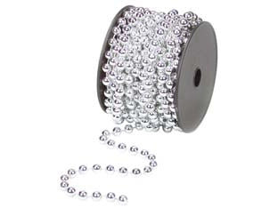 COLLANA IN PLASTICA IN BOBINA COLORE ARGENTO    I RE MAGI