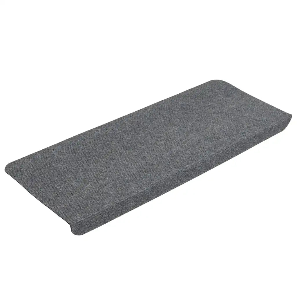 Tappetini Autoadesivi per Scale 15 pz | Gradini per Scale 65x24,5x3,5 cm Grigio