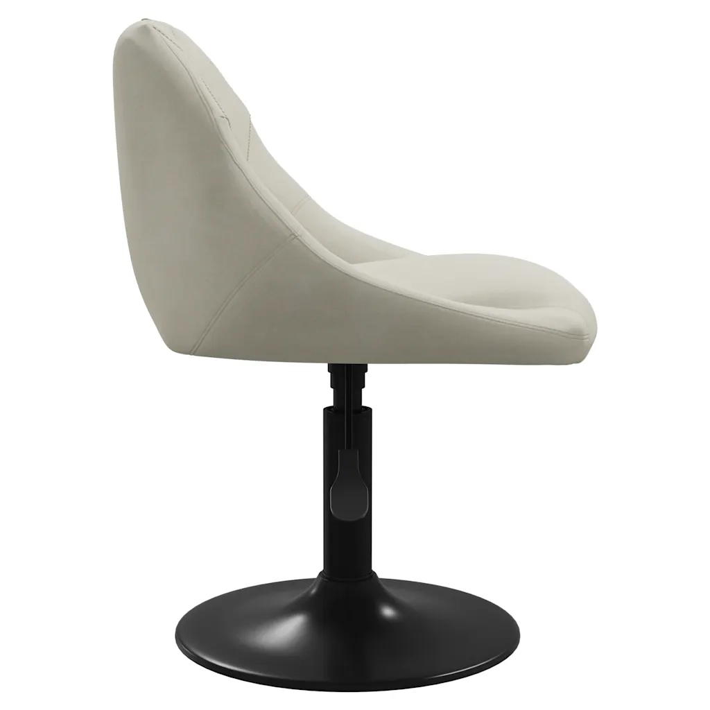 Sedia da Pranzo Crema in Velluto 3088812