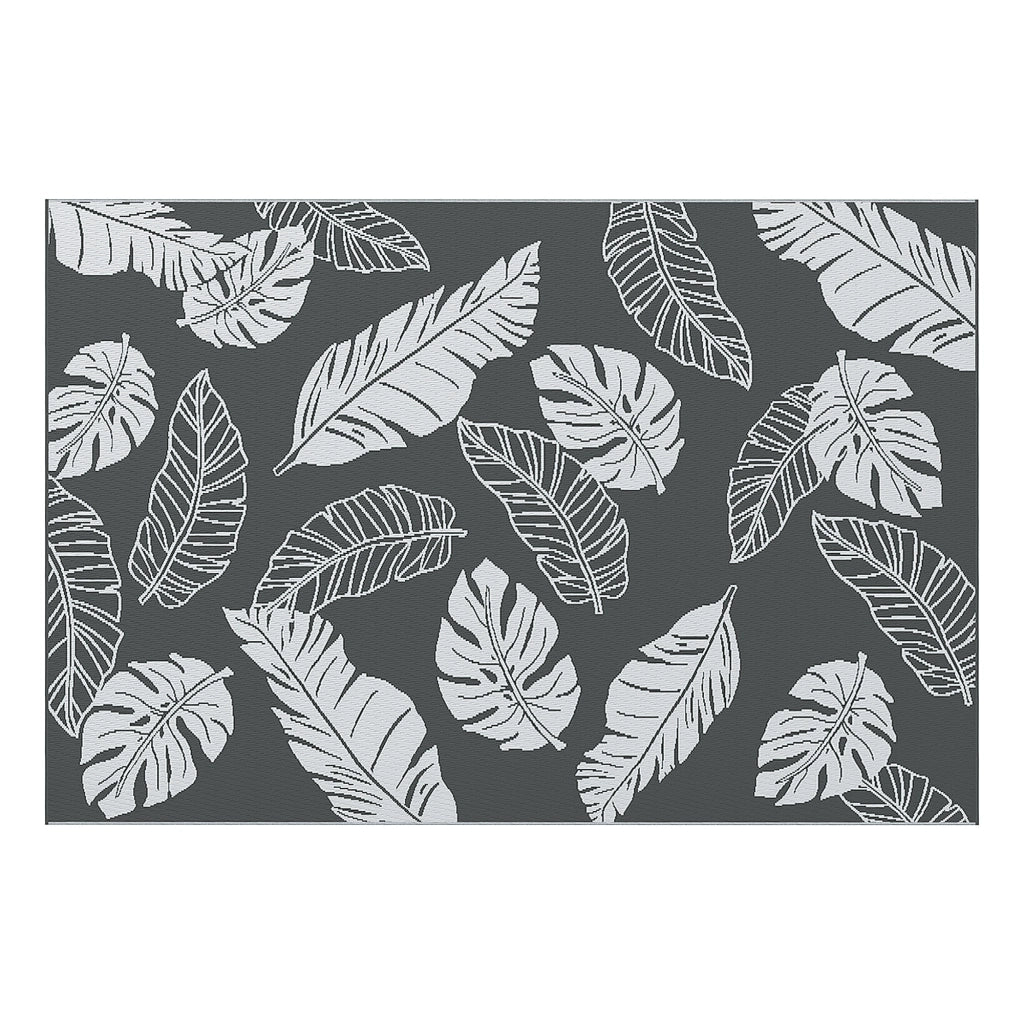 Tappeto da esterno reversibile ¨C Minimal ¨C grigio/bianco 182x274cm