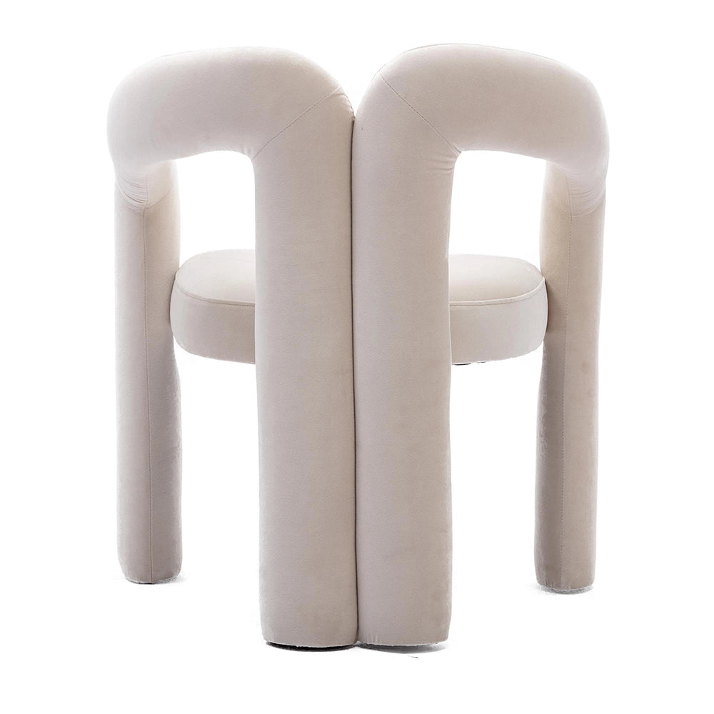 Set 2 Sedie da Pranzo in Velluto - Xylo - Design Moderno, Imbottite