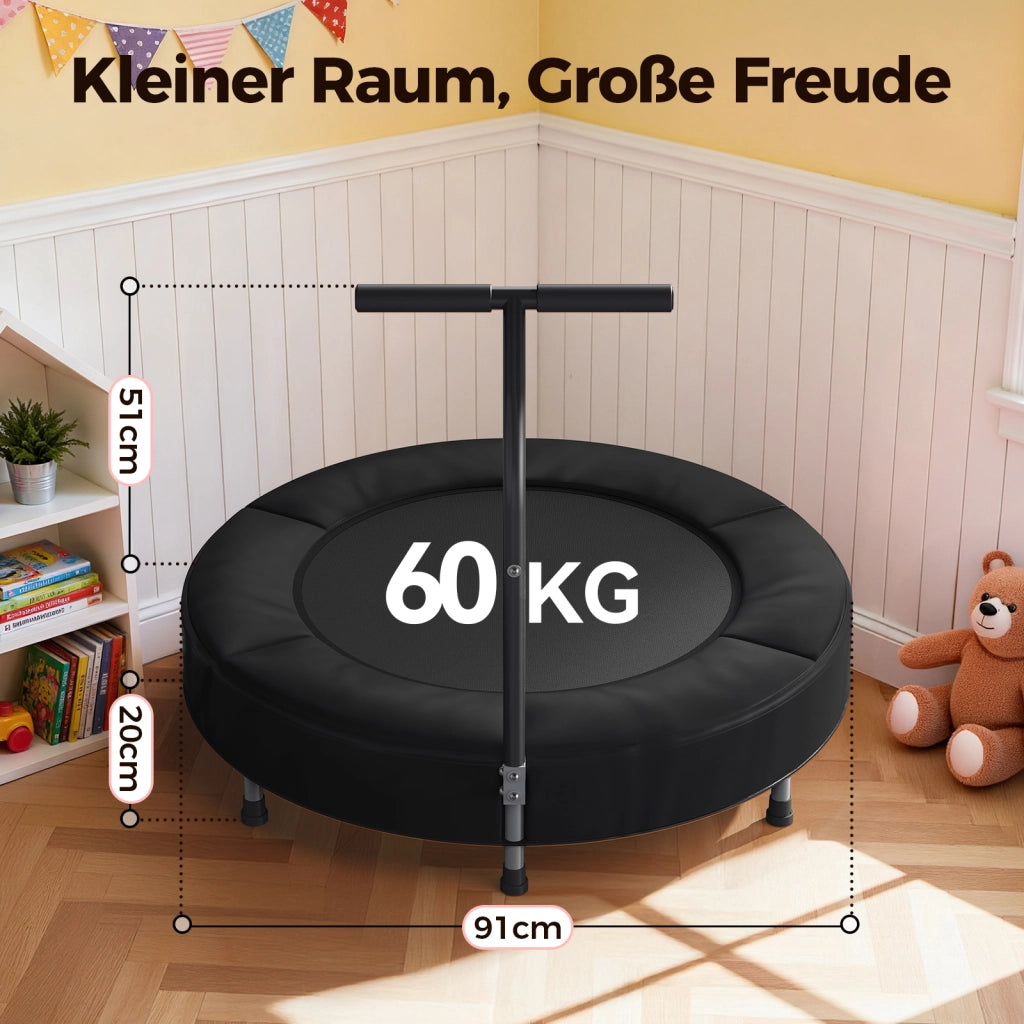 Trampolino per Bambini 91 cm ¨C Minimal ¨C Blu