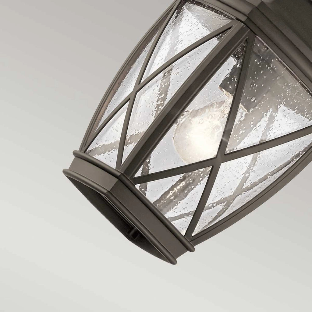 Lampada a sospensione esterna Tangier bronzo E27 IP44