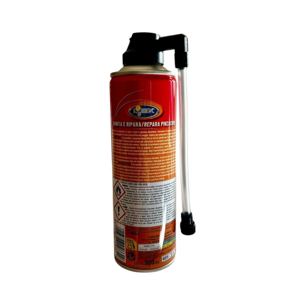 GONFIA E RIPARA PER PNEUMATICO LUBEX 300ML