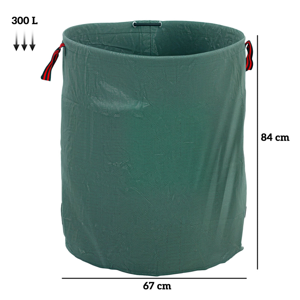 Set 3 Sacchi per Rifiuti da Giardino ¨C Minimal ¨C Verde, ?67x84 cm