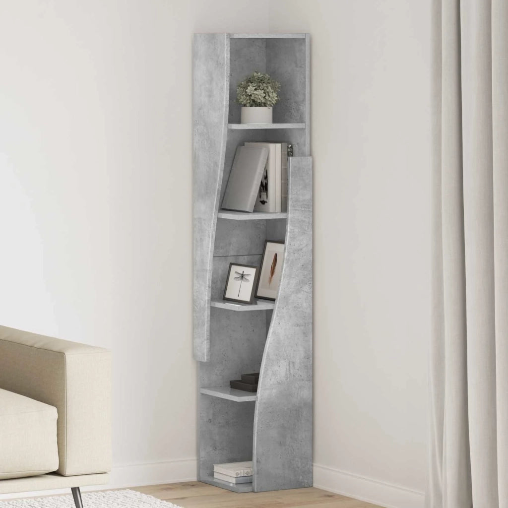 Mobile angolare 27,5x27x140cm Legno ingegnerizzato 889868