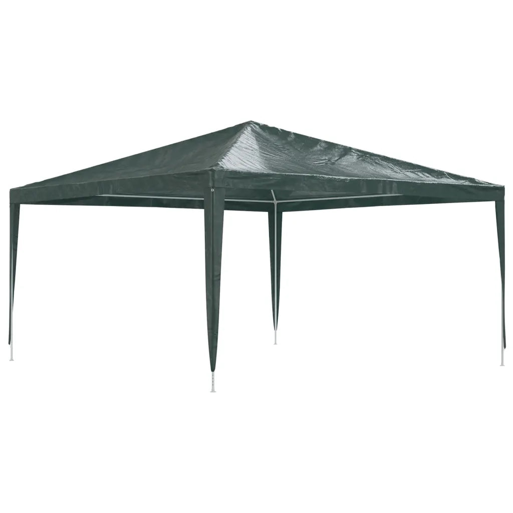 Gazebo | Pergolato Professionale 4x4 m Verde 90 g/m2