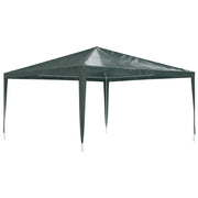 Gazebo | Pergolato Professionale 4x4 m Verde 90 g/m2