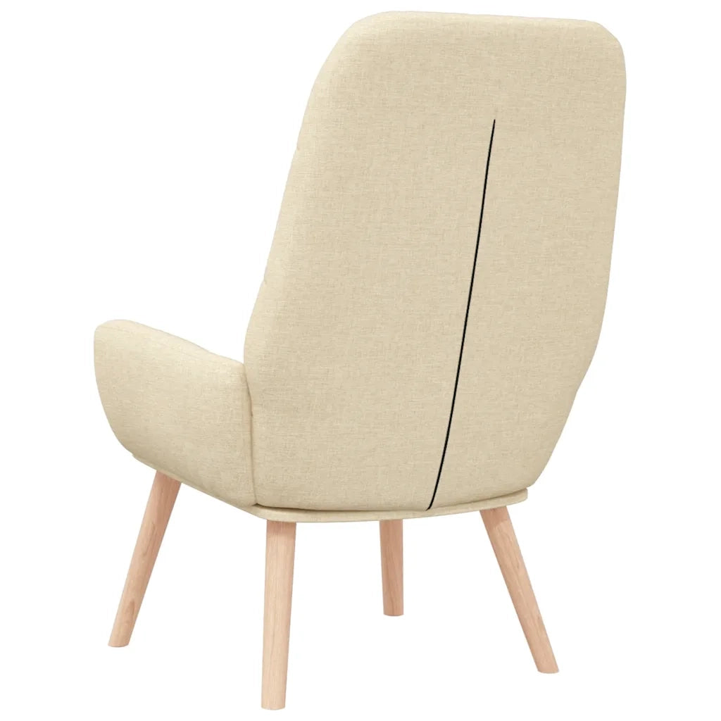 Sedia Relax Crema in Tessuto 4102645
