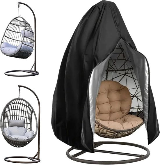 Coprioggetti per esterno - fodero impermeabile - 1 pezzo - nero - 210D Oxford - 115 x 190 cm